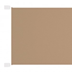 Τέντα Κάθετη Taupe 100 x 600 εκ. από Ύφασμα Oxford