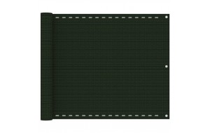 Διαχωριστικό Βεράντας Σκούρο Πράσινο 75 x 300 εκ. από HDPE