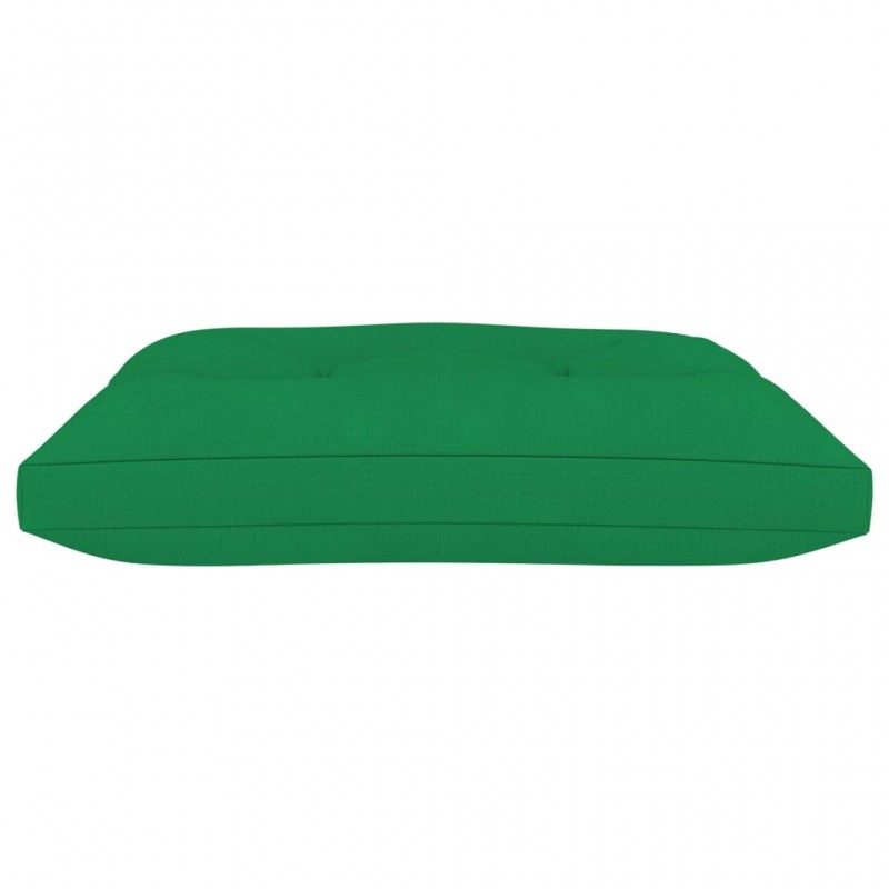 Μαξιλάρι Υποπόδιου Παλέτας Πράσινο Υφασμάτινο