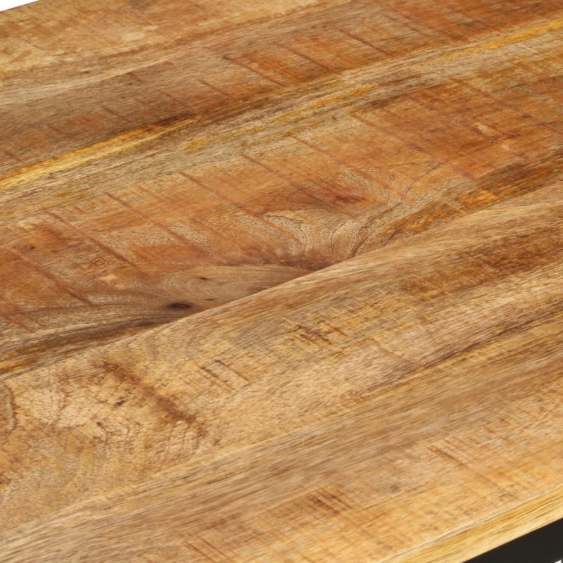 Τραπέζι φαγητού από μασίφ ξύλο μάνγκο 110x60x76 εκ