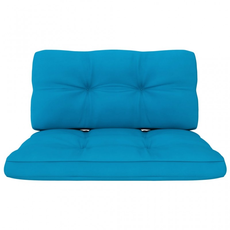 Μαξιλάρια καναπέ 2 τεμ. Μπλε