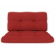 Μαξιλάρια καναπέ 2 τεμ. Κόκκινα