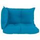 Μαξιλάρια καναπέ 3 τεμ. Μπλε Υφασμάτινα