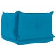 Μαξιλάρια καναπέ 3 τεμ. Μπλε Υφασμάτινα