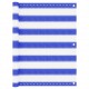 Διαχωριστικό Βεράντας Μπλε / Λευκό 75x300 εκ. από HDPE