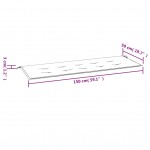Μαξιλάρι για παγκάκι καναπέ Κήπου Μπλε 150x50x3 εκ