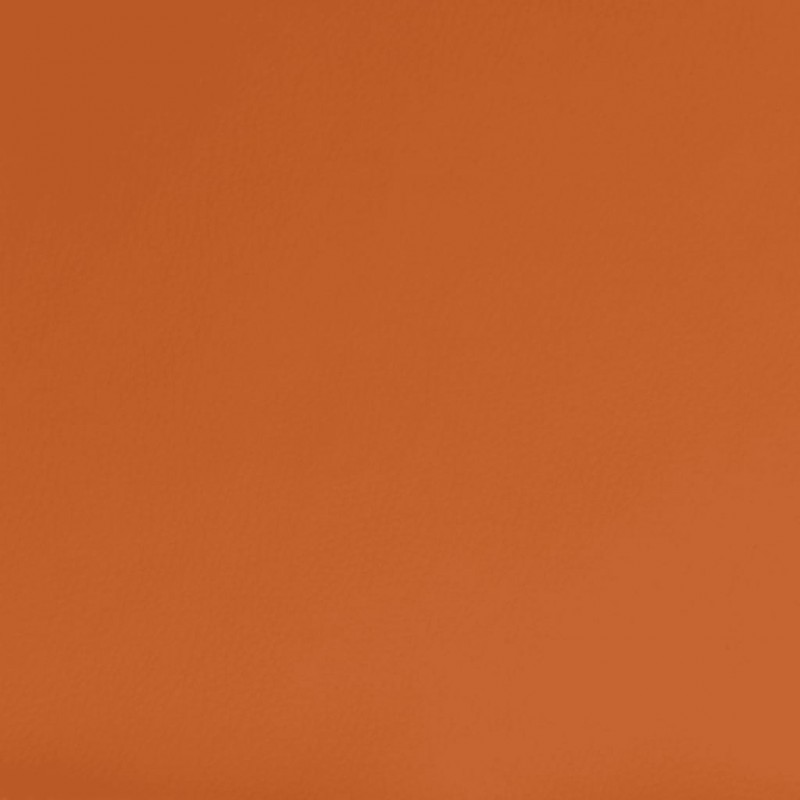 Υποπόδιο Κρεμ&Πορτοκαλί 45x29,5x39 εκ. Ύφασμα & Συνθετικό Δέρμα