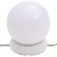 Μπουντουάρ με LED Γυαλιστερό Λευκό 96x40x142 εκ.