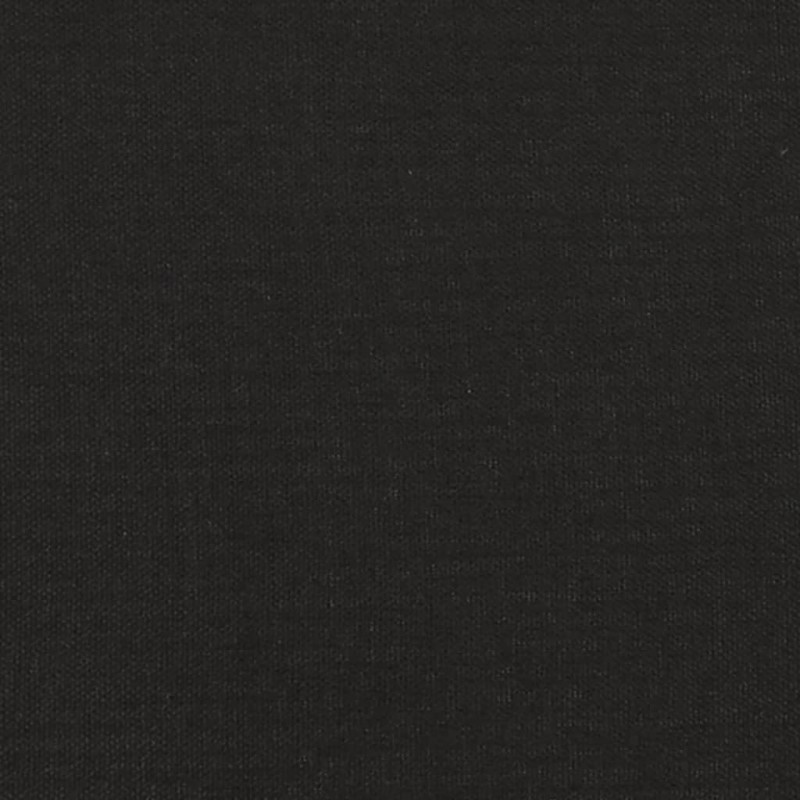 Υποπόδιο Μαύρο 45 x 29,5 x 39 εκ. Ύφασμα & Συνθετικό Δέρμα