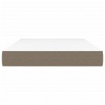 Στρώμα με Pocket Springs Taupe 120x200x20 εκ. Υφασμάτινο