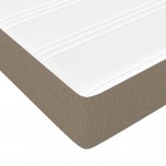 Στρώμα με Pocket Springs Taupe 120x200x20 εκ. Υφασμάτινο