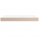 Στρώμα με Pocket Springs Καπουτσίνο 80x200x20 εκ. Συνθετ. Δέρμα