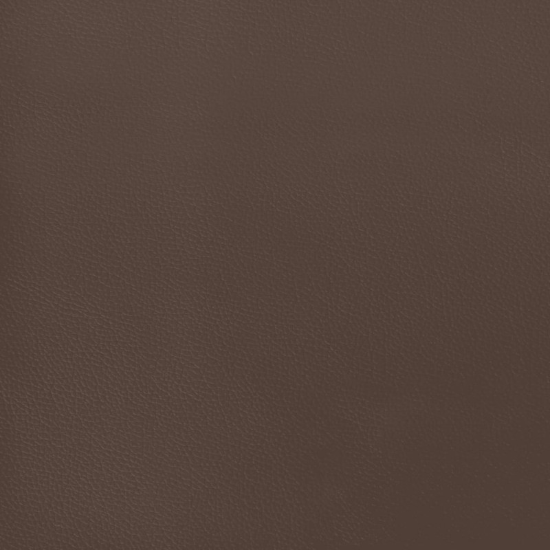 Στρώμα με Pocket Springs Καφέ 90x200x20 εκ. Συνθετικό Δέρμα