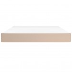 Στρώμα με Pocket Springs Καπουτσίνο 140x200x20 εκ. Συνθ. Δέρμα