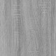 Βιτρίνα Γκρι Sonoma 82,5x30,5x80εκ. από Επεξεργασμένο Ξύλο