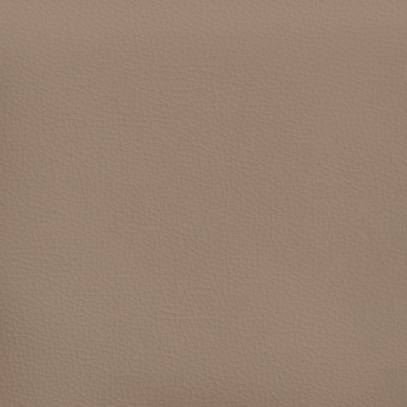 Υποπόδιο Καπουτσίνο 60x50x41 εκ. από Συνθετικό Δέρμα