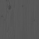 Παγκάκι Χολ Γκρι 110x40x60 εκ. από Μασίφ Ξύλο Πεύκου