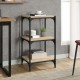 Βιβλιοθήκη Sonoma Δρυς 40x33x70,5 εκ. Επεξεργ. Ξύλο & Ατσάλι