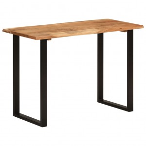 Τραπέζι από μασίφ ξύλο ακακίας 110x50x76 εκ