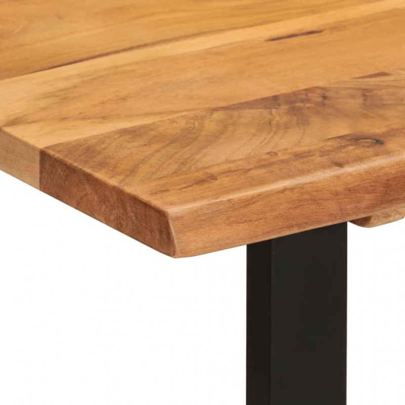 Τραπέζι από μασίφ ξύλο ακακίας 110x50x76 εκ