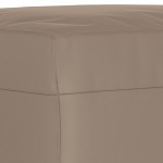 Πάγκος Taupe 70 x 35 x 41 εκ. από Ύφασμα Μικροϊνών