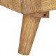Κομοδίνο από μασίφ ξύλο μάνγκο 40x30x50 εκ
