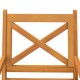 Καρέκλες Τραπεζαρίας Εξ. Χώρου 8 τεμ. Μασίφ Ξύλο Ακακίας