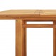Τραπέζι Bistro 75 x 75 x 110 εκ. από Μασίφ Ξύλο Ακακίας