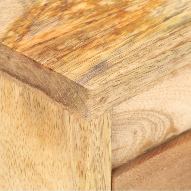 Κομοδίνο από μασίφ ξύλο μάνγκο 40x30x45 εκ
