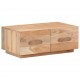 Τραπεζάκι σαλονιού από μασίφ ανακυκλωμένο ξύλο σε φυσικό χρώμα 90x50x35 εκ