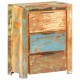 Συρταριέρα ρουστίκ από μασίφ ανακυκλωμένο ξύλο 59x33x75 εκ