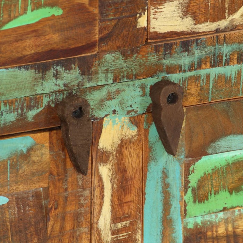 Μπουφές από μασίφ ανακυκλωμένο ξύλο σε διάφορες αποχρώσεις 110x30x65 εκ