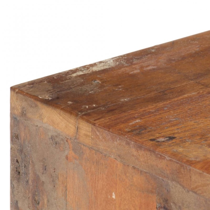 'Επιπλο με δύο συρτάρια και ντουλάπια από μασίφ ανακυκλωμένο ξύλο 70x30x68 εκ