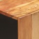 Ντουλάπι μπάνιου επιτοίχιο από μασίφ ξύλο ακακίας 38x33x48 εκ