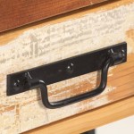 Κονσόλα 120 x 30 x 75 εκ. από Μασίφ Ανακυκλωμένο Ξύλο