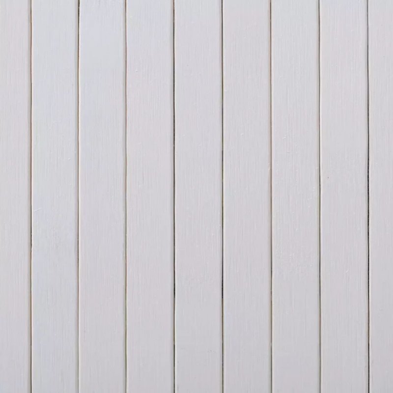 Διαχωριστικό Δωματίου Λευκό 250 x 165 εκ. Μπαμπού