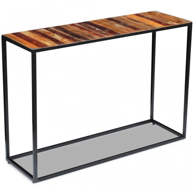 Τραπέζι κονσόλα 110 x 35 x 76 εκ από μασίφ ανακυκλωμένο ξύλο | Echo Deco