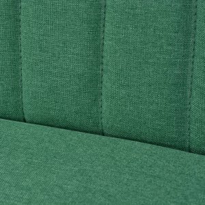 Καναπές Πράσινος 117 x 55,5 x 77 εκ. Υφασμάτινος