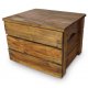 Σετ κουτιά αποθήκευσης δύο τεμαχίων από μασίφ ανακυκλωμένο ξύλο