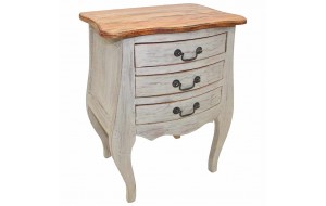 Κομοδίνο αντικέ από μασίφ ανακυκλωμένο ξύλο 48x35x64 εκ Κομοδίνο αντικέ από μασίφ ανακυκλωμένο ξύλο 48x35x64 εκ