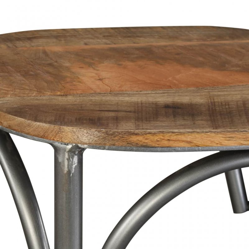 Καρέκλα μπαρ από μασίφ ξύλο μάνγκο | Echo Deco