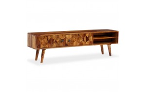 Έπιπλο τηλεόρασης από μασίφ ξύλο sheesham 140x30x40 εκ