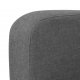 Καναπές Διθέσιος Σκούρο Γκρι 135 x 65 x 76 εκ. | Echo Deco
