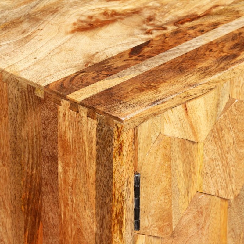 Έπιπλο τηλεόρασης 118 x 35 x 40 εκ από μασίφ ξύλο μάνγκο | Echo Deco