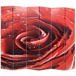Διαχωριστικό Δωματίου Τριαντάφυλλο Κόκκινο 228 x 170 ε