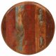 Σκαμπό μπαρ σετ δύο τεμαχίων από μασίφ ανακυκλωμένο ξύλο 38x76 εκ