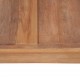 Τραπεζάκι σαλονιού από μασίφ ξύλο teak με φυσικό φινίρισμα 110x60x40 εκ