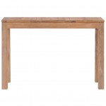 Τραπέζι κονσόλα από μασίφ ξύλο teak 110x35x76 εκ