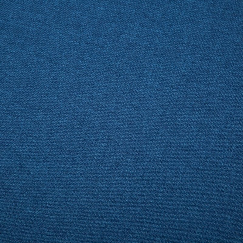 Καναπές Γωνιακός Μπλε 186 x 136 x 79 εκ. Υφασμάτινος
