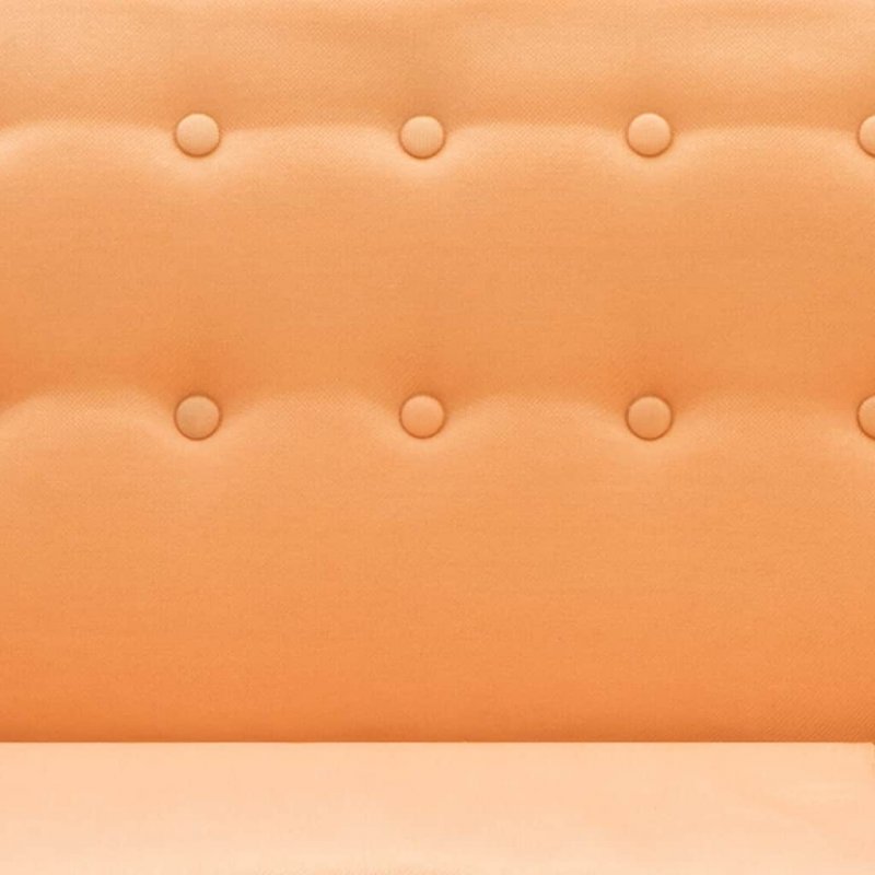 Καναπές Γωνιακός Πορτοκαλί 171,5 x 138 x 81,5 εκ. Υφασμάτινος